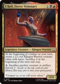 L'Rell, Fierce Visionary - Star Trek - Magic: The Gathering card