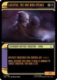 Locutus, the One Who Speaks (Showcase) - Star Trek - Magic: The Gathering card