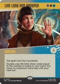 Live Long and Prosper (Showcase) - Star Trek - Magic: The Gathering card