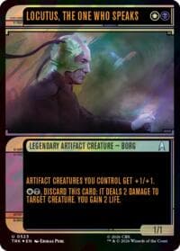 Locutus, the One Who Speaks (Showcase) (Surge Foil) - Star Trek - Magic: The Gathering card