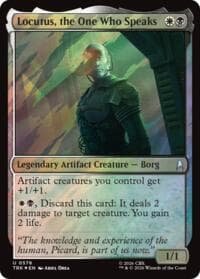 Locutus, the One Who Speaks (Surge Foil) - Star Trek - Magic: The Gathering card
