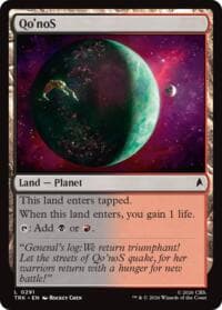 Qo'noS - Star Trek - Magic: The Gathering card