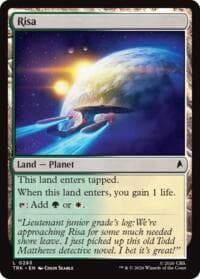 Risa - Star Trek - Magic: The Gathering card