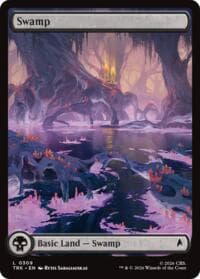Swamp (0309) - Star Trek - Magic: The Gathering card