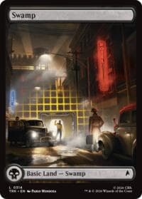 Swamp (0314) - Star Trek - Magic: The Gathering card