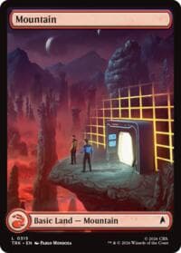 Mountain (0315) - Star Trek - Magic: The Gathering card