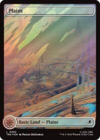 Plains (0482) (Surge Foil) - Star Trek - Magic: The Gathering card