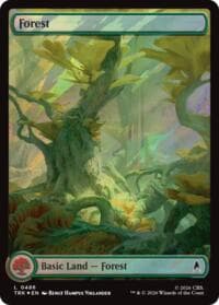 Forest (0486) (Surge Foil) - Star Trek - Magic: The Gathering card