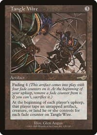 Tangle Wire - Nemesis - Magic: The Gathering card