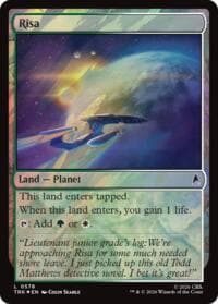 Risa (Surge Foil) - Star Trek - Magic: The Gathering card