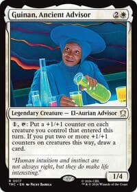 Guinan, Ancient Advisor - Commander: Star Trek - Magic: The Gathering card