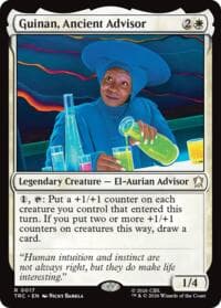 Guinan, Ancient Advisor (Surge Foil) - Commander: Star Trek - Magic: The Gathering card