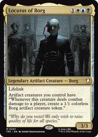 Locutus of Borg - Commander: Star Trek - Magic: The Gathering card