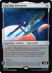 Starship Enterprise - Commander: Star Trek - Magic: The Gathering card