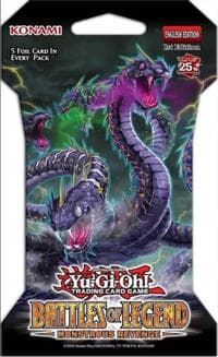 Battles of Legend: Monstrous revenge Sleeved Booster Pack - Battles of Legend: Monstrous Revenge - YuGiOh card