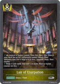 Lair of Usurpation - Shadowverse: Evolve Promo Cards - Shadowverse: Evolve card