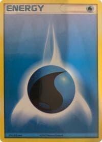 Water Energy (Unnumbered) (No E Reader) - Deck Exclusives - Pokemon card