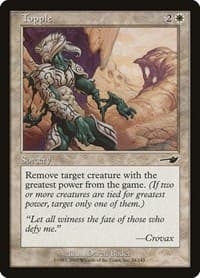 Topple - Nemesis - Magic: The Gathering card