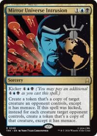 Mirror Universe Intrusion - Star Trek - Magic: The Gathering card