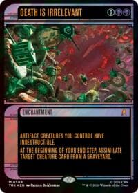 Death Is Irrelevant (Showcase) (Surge Foil) - Star Trek - Magic: The Gathering card