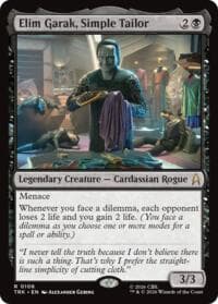 Elim Garak, Simple Tailor - Star Trek - Magic: The Gathering card