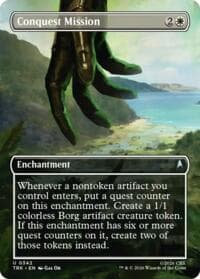 Conquest Mission (Borderless) - Star Trek - Magic: The Gathering card
