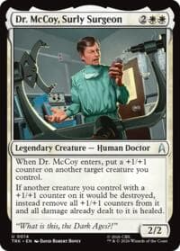 Dr. McCoy, Surly Surgeon - Star Trek - Magic: The Gathering card