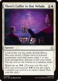 There's Coffee in that Nebula - Star Trek - Magic: The Gathering card