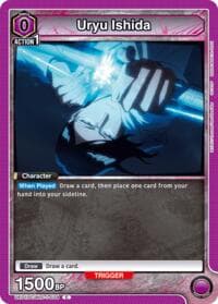 Uryu Ishida - UE10DC: Bleach: Thousand Year Blood War Advanced Deck - Union Arena card