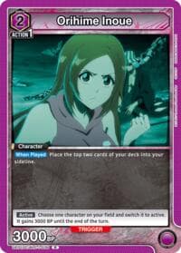 Orihime Inoue - UE10DC: Bleach: Thousand Year Blood War Advanced Deck - Union Arena card