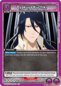 Byakuya Kuchiki - UE10DC: Bleach: Thousand Year Blood War Advanced Deck - Union Arena card
