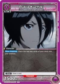 Rukia Kuchiki (051) - UE10DC: Bleach: Thousand Year Blood War Advanced Deck - Union Arena card