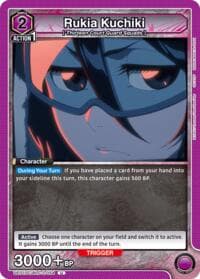 Rukia Kuchiki (054) - UE10DC: Bleach: Thousand Year Blood War Advanced Deck - Union Arena card