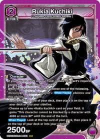Rukia Kuchiki (083) - UE10DC: Bleach: Thousand Year Blood War Advanced Deck - Union Arena card