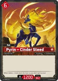 Pyrin - Cinder Steed (2nd Edition) - BP01: Dawn of Palpagos - Palworld OFFICIAL CARD GAME card