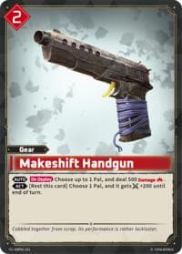 Makeshift Handgun (2nd Edition) - BP01: Dawn of Palpagos - Palworld OFFICIAL CARD GAME card