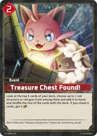 Treasure Chest Found! (2nd Edition) - BP01: Dawn of Palpagos - Palworld OFFICIAL CARD GAME card