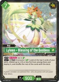 Lyleen - Blessing of the Goddess (2nd Edition) - BP01: Dawn of Palpagos - Palworld OFFICIAL CARD GAME card
