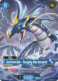Jormuntide - Surging Sea Serpent (OSR) (2nd Edition) - BP01: Dawn of Palpagos - Palworld OFFICIAL CARD GAME card