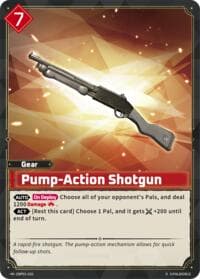 Pump-Action Shotgun (2nd Edition) - BP01: Dawn of Palpagos - Palworld OFFICIAL CARD GAME card