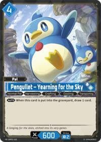 Pengullet - Yearning for the Sky (2nd Edition) - BP01: Dawn of Palpagos - Palworld OFFICIAL CARD GAME card