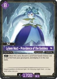 Lyleen Noct - Providence of the Goddess (2nd Edition) - BP01: Dawn of Palpagos - Palworld OFFICIAL CARD GAME card