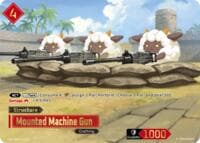 Mounted Machine Gun (SP) (2nd Edition) - BP01: Dawn of Palpagos - Palworld OFFICIAL CARD GAME card