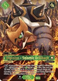 Digtoise - Seismic Drillback (SP) (2nd Edition) - BP01: Dawn of Palpagos - Palworld OFFICIAL CARD GAME card