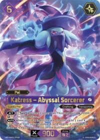 Katress - Abyssal Sorcerer (SP) (2nd Edition) - BP01: Dawn of Palpagos - Palworld OFFICIAL CARD GAME card