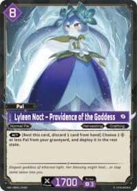 Lyleen Noct - Providence of the Goddess (SR) (2nd Edition) - BP01: Dawn of Palpagos - Palworld OFFICIAL CARD GAME card
