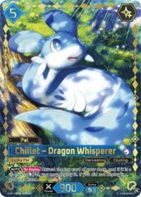 Chillet - Dragon Whisperer (SSP) (2nd Edition) - BP01: Dawn of Palpagos - Palworld OFFICIAL CARD GAME card