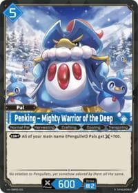 Penking - Mighty Warrior of the Deep (2nd Edition) - BP01: Dawn of Palpagos - Palworld OFFICIAL CARD GAME card