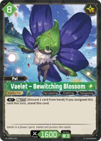 Vaelet - Bewitching Blossom (2nd Edition) - BP01: Dawn of Palpagos - Palworld OFFICIAL CARD GAME card