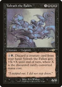 Volrath the Fallen - Nemesis - Magic: The Gathering card